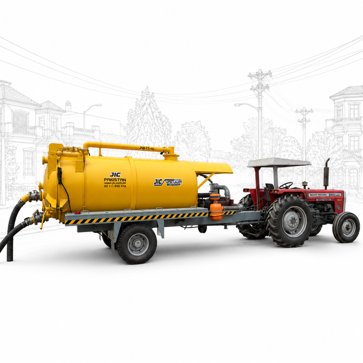 Tractor Coupled Suction Machine - Image 1
