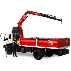 Truck Crane with Articulated Booms