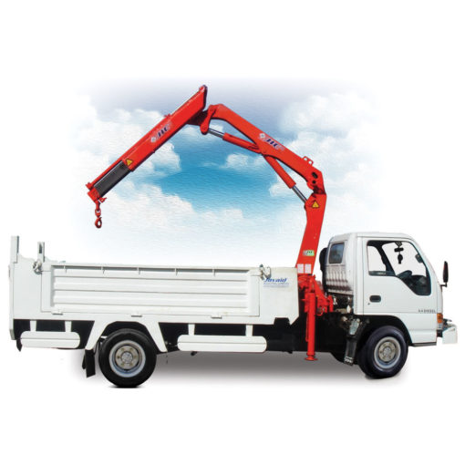 Truck Crane with Articulated Booms Javaid Industrial Company